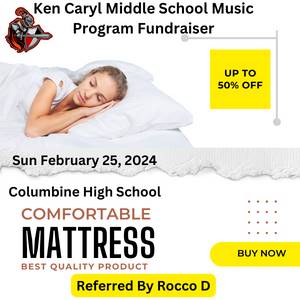 The Annual Ken Caryl Middle School Music Mattress Fundraiser