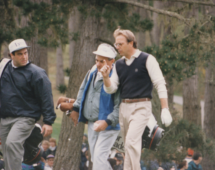 DJ Mikey D at Pebble Beach Celebrity Golf Event: Kevin Costner